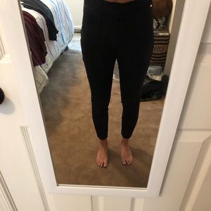 WHBM Skinny Ankle Black Dress Pants